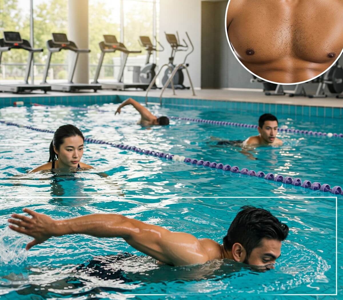 Read more about the article How Swimming in a Gym Pool Benefits Your Fitness Goals